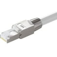 thumbnail image 1 of SYSTON CABLE TECHNOLOGY Cat6A+ Ethernet Cable White Patch 700MHz 400 ft 23AWG 4pr Unshielded Twisted Pair UTP Solid Bare Copper Riser CMR Heat UV Resistance Indoor Outdoor Order to Cut, 1 of 3