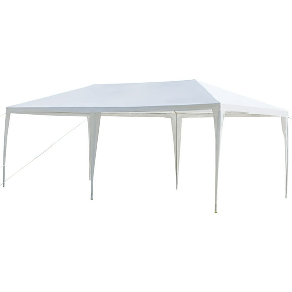 SYTHERS 10 x 20 FT Outdoor Party Tent, Heavy Duty Canopy Waterproof BBQ Backyard Gazebo