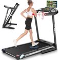 SYTIRY Incline Treadmills for Home with TV Screen and WiFi, 3.25HP