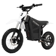 SYX MOTO ARC Peak 3000W Electric Off-Road Dirt Bike, 48V High Power Motorized Bicycle for Teens & Adults, Black/White