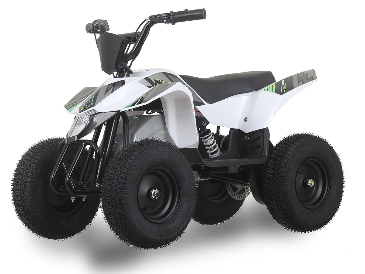 White mini quad clearance atv dirt motor bike