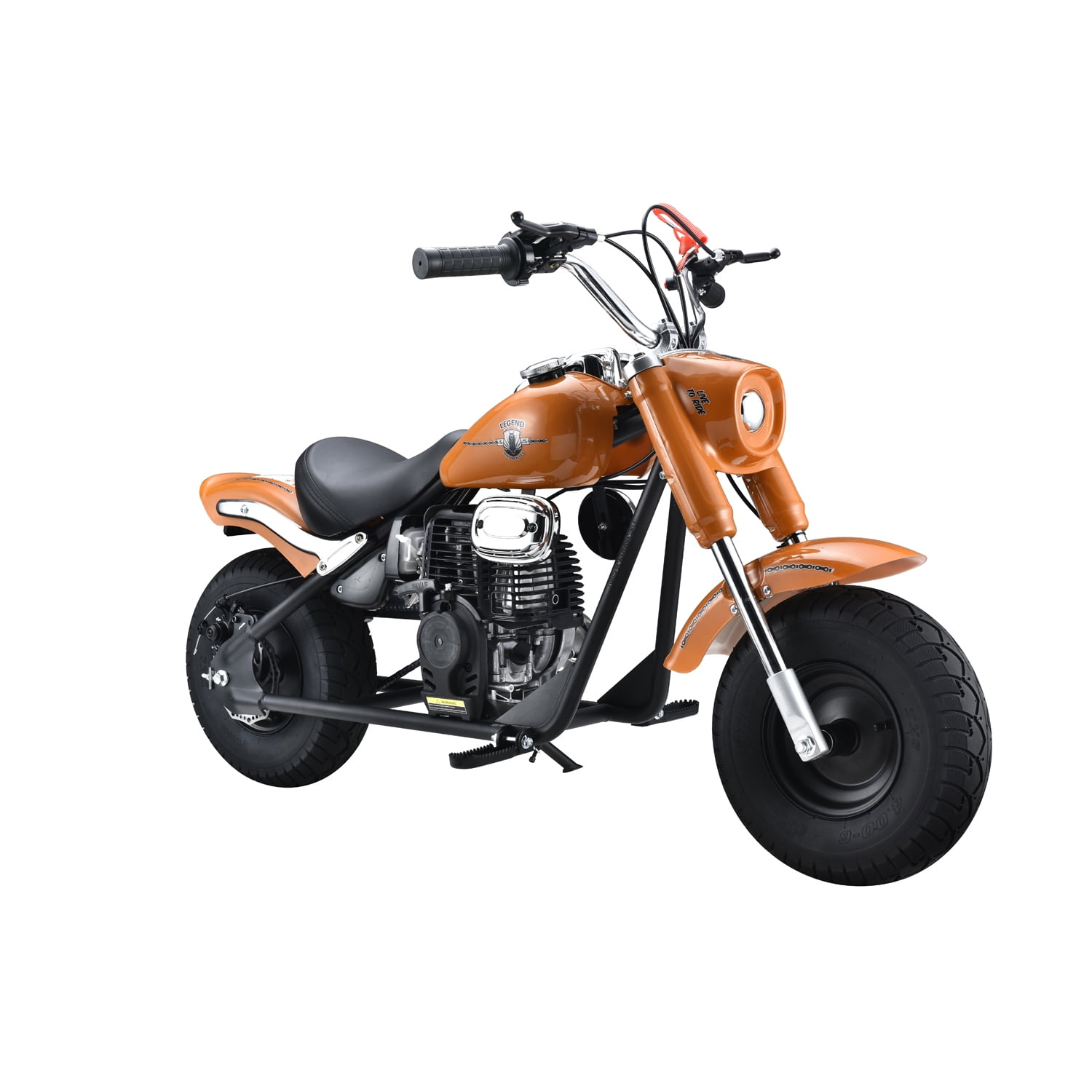 SYX MOTO MT-7 40cc 4 Stroke Mini Cruiser Motorcycle Gas Powered Retro Kids Dirt Bike, New, Orange