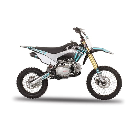 SYX MOTO Whip Gas 125cc 4-Stroke Dirt Bike, Blue