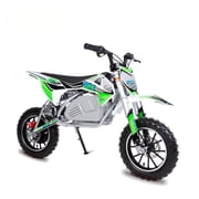 SYX MOTO TRX-500 36V 500W Kids Electric Dirt Bike, Off-Road, Green