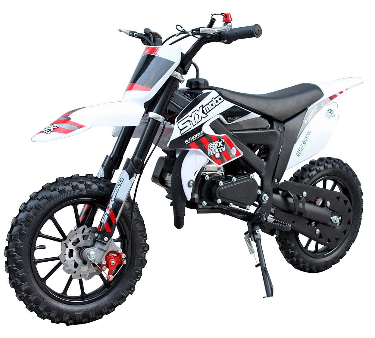 SYXMOTO Holeshot 2 Stroke 50cc Kids Mini Dirt Bike Black