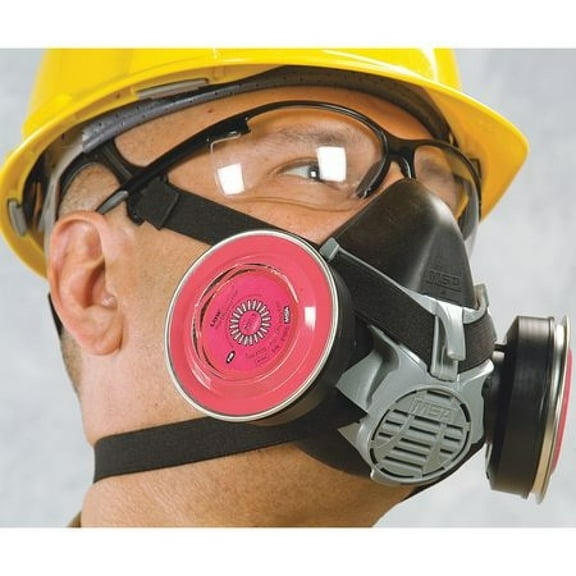 MSA Safety 10119575 Advantage 420 Half-Mask Respirator w/ Comfo Adapter, Medium