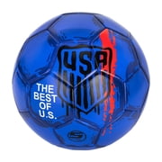 Franklin Sports Official US Soccer Federation (USSF) Soccer Ball - Size 5 - Blue