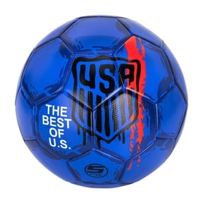 Franklin Sports Official US Soccer Federation (USSF) Soccer Ball - Size 5 - Blue