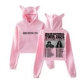 SZA Grand National Tour 2025 Merch Pullover Female Cat Ears Hoodie Long