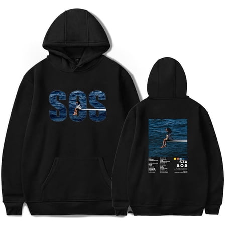 SZA Hoodie SOS Logo Pullover Fashion Sweatshirt