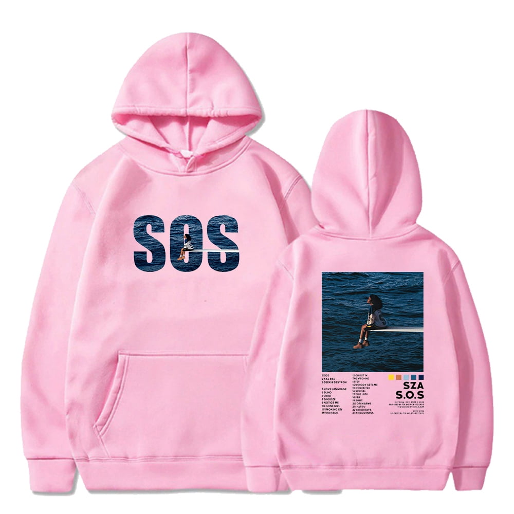 SZA Merch 2023 New Music Album SOS Hoodie Long Sleeve Sweatshirts Men ...