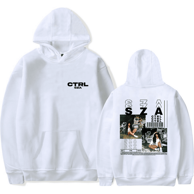 SZA Merch Ctrl Album Cover Hoodie Fashion Cool Hoodies Men Women Sweatshirt Tracksuit Pullover Coat Walmart