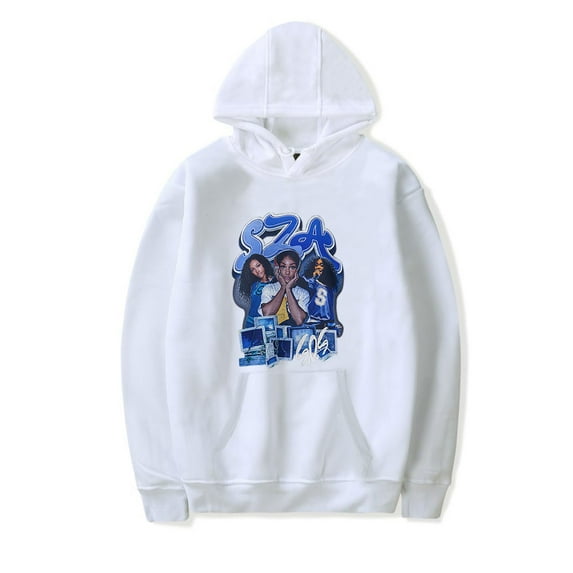 SZA SOS Graphic Hoodie SOS Album Merch Women Men Fashion Casual Long Sleeve Sweatshirt