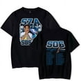 thumbnail image 1 of SZA SOS Tour T-shirt Women Men Rapper Casual Crewneck Short Sleeve Tee, 1 of 3