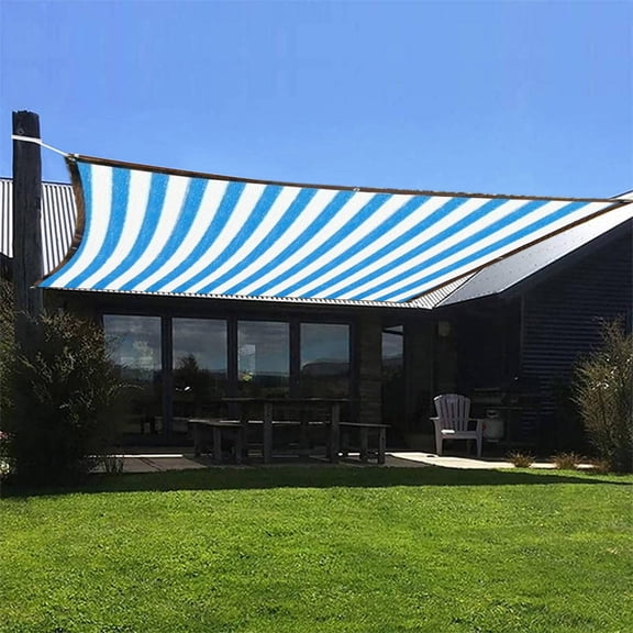SZBAOAN 300cm x 300cm Blue Sun Shade UV Resistant