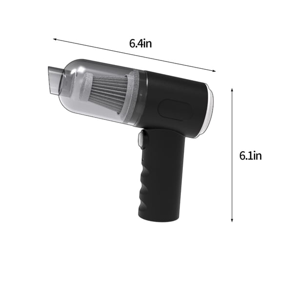 SZBAOAN 7.4 V Cordless Handheld Vacuum Cleaner - Portable High Power