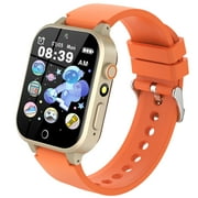 SZBXD Smart Watch for Kids, Boys Girls Kids Smart Watch with 26 Puzzle Games 6 Languages Camera Music Video Player Pedometer Torch Educational Toys,Birthday Gifts for Children 4+ Years(Pink)