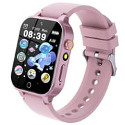 SZBXD Kids Game Smart Watch for Boys Girls,Smart Wristwatch for Kids with 24 Games 5 Languages 3 Alarms 2 Cameras Music Torch Pedometer Calendar,Best Gifts for Children(Purple)