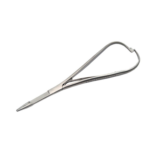 SZCO 6.75 Inch Mathieu Scissor Pliers Silver Finish Precision Hand Tool for Crafting  Making Fishing and Fine Detail Work