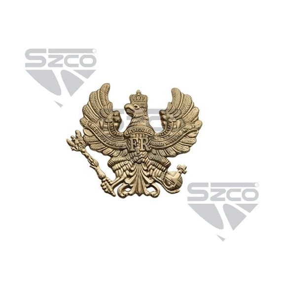 SZCO Replacement Patch for German Pickelhaube Mono Helmet – Durable Emblem Accessory for Restoration and Display Use