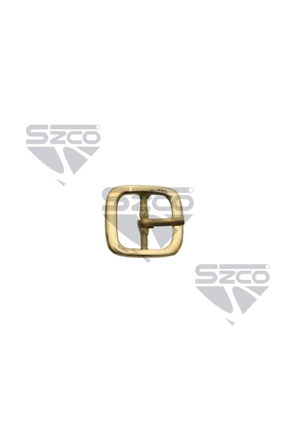 1" Heritage Classic Brass Belt Buckle Durable Solid Brass Construction 1" x 1" Replacement Hardware for Belts and Straps