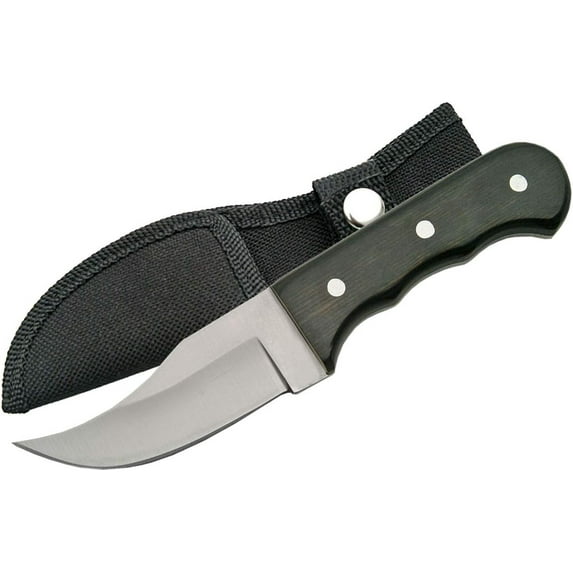Szco Supplies 211187 6.25" Stainless Steel Full Tang Outdoor Utility Knife with Sheath