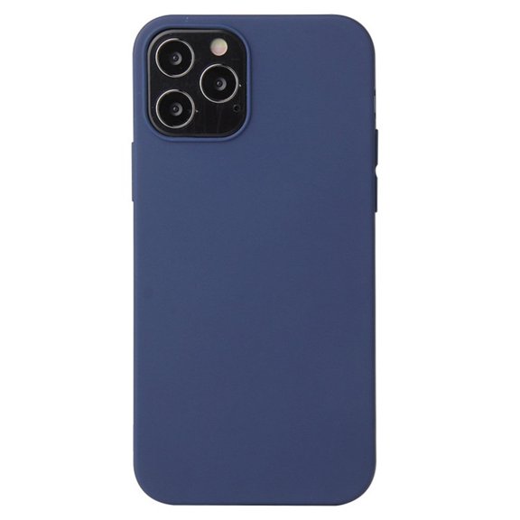 SZDUDU for iPhone 13 Mini Case, Slim Soft Silicone Cover Lightweight Protective Back Phone Case for Apple iPhone 13 Mini 5.4 Inch, Blue