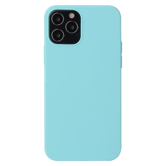 SZDUDU for iPhone 13 Mini Case, Slim Soft Silicone Cover Lightweight Protective Back Phone Case for Apple iPhone 13 Mini 5.4 Inch, Sky Blue