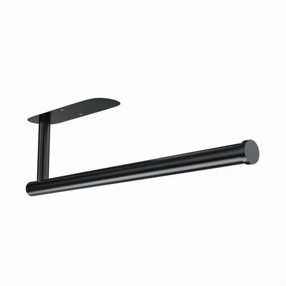 SZHLUX Paper Towel Holder, Self-Adhesive Paper Towel Holder Under Cabinet for Kitchen, No Drill Wall Mount-SUS304 Stainless Steel, Space-Saving, Easy Installation for Kitchen, RV & Bathroom-12.6’’