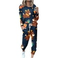 SZJXBUY Women Jogger Sets,Womens Tracksuits Christmas Cute Deer Print