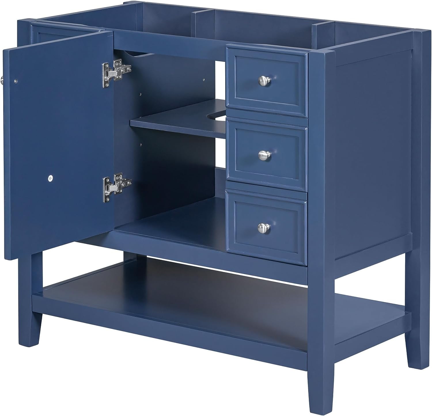 SZLIZCCC 36" Bathroom Vanity Without Sink Combo, Bathroom Organization