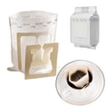 thumbnail image 1 of SZLYTYUN 50PCS Portable Coffee Filter Paper Bags Hanging Ear Drip Coffee Single Drinker Bags Disposable Drip Coffee Filter Bags are suitable for home, office, travel and camping., 1 of 5
