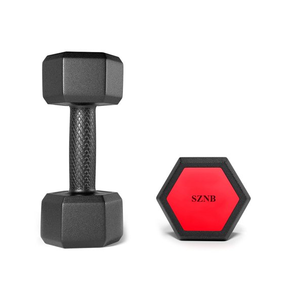 SZNB Dumbbells, 3 LB Dumbbells Set of 2 - Compact Weight Dumbbells - Versatile Dumbbells for Toning, Pilates, and Barre - Comfortable Foam Grip