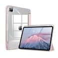 thumbnail image 1 of SZPSGC Case for iPad Pro 11 Inch 4th 3rd 2nd Generation Clear Transparent Back with Pencil Holder,Pink, 1 of 2