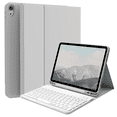 thumbnail image 1 of SZPSGC Keyboard Case for iPad Air 11-Inch M3/M2 (2025/2024), iPad Air 5th/4th (10.9-Inch 2022/2020) with Pencil Holder, Magnetic Detachable Bluetooth Keyboard, TPU Back Stand Cover,Gray, 1 of 8
