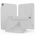 thumbnail image 1 of SZPSGC for iPad A16 11th Generation Case 11 Inch 2025, iPad 10th Generation Case 10.9 Inch 2022, Y-Shaped Stand Magnetic Attachment Back Cover with Magnetic Clasp & Auto Sleep, Gray, 1 of 8