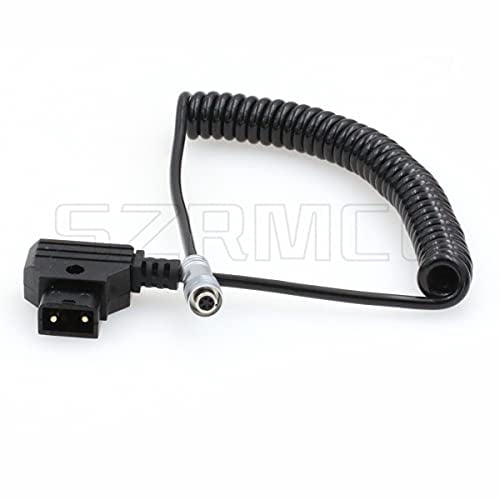 SZRMCC D-Tap To 0B 6 Pin Coiled Power Cable - For DJI Wireless Follow Focus Motor & Camera Accessories