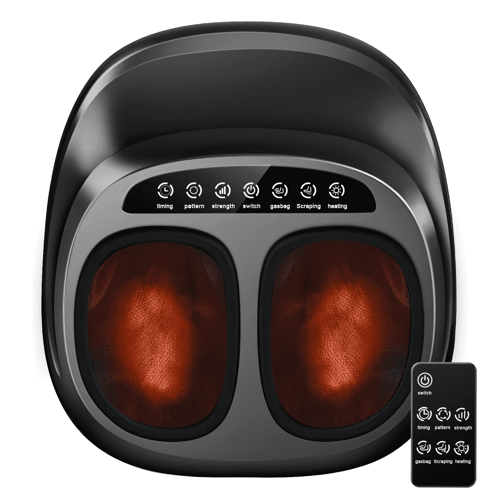 COSYWILL Shiatsu Foot Massager with Heat – Deep Kneading Relief