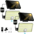thumbnail image 1 of SZRSTH Solar Lights Outdoor - 2Pack LED Solar Powered Motion Sensor Lights with Remote Security Wall Flood Lights for Outside Garage, 1 of 9