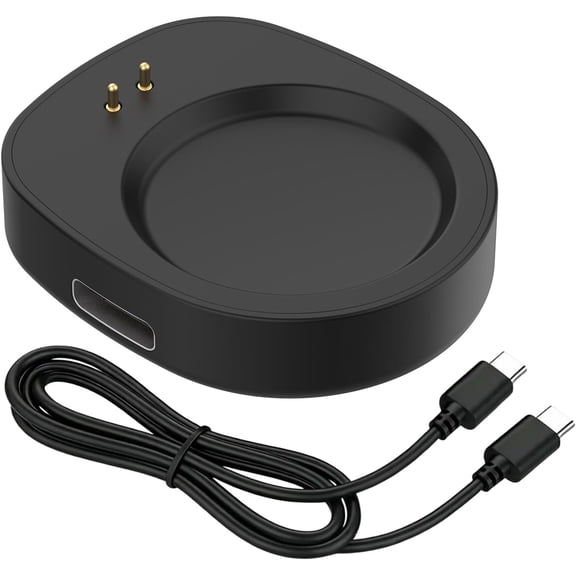 SZSZ Charging Dock for Amazfit Active Max /3/3 Premium/T-Rex Ultra2 /T-Rex3 PRO/T-Rex3/Helio Strap/Balance/Balance2, with USB-C to USB-C Charging Cable, Smart Watch Accessories, (3.3ft/1m)