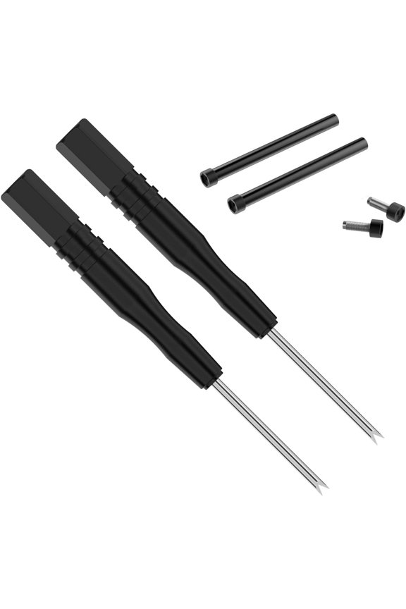 Compatible with Amazfit T-Rex 2 Smart Watch Screw Accessory, 2PCS Stainless Steel Replacement Screws with 2PCS Screwdrivers Removal Tool for Amazfit T Rex 2 Smartwatch