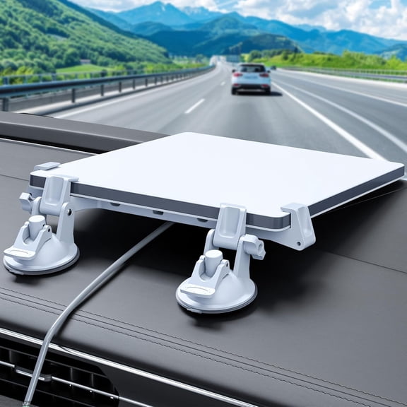 SZSZ for Starlink Mini Car Mount for Dashboard for Starlink Mini Dash Mount for Starlink Mini Suction Cup Mount for Dashboard & Windshield Suitable Most Vehicles and Ensures Stable Satellite Signal
