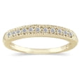 thumbnail image 1 of SZUL Women's 1/10 Carat TW Diamond Wedding Band in 10K Yellow Gold (J-K-L Color, I2-I3 Clarity), 1 of 3