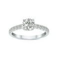 thumbnail image 1 of SZUL Women's 1 3/8 Carat TW Round Lab Grown Diamond Engagement Ring in 14K White Gold, 1 of 6