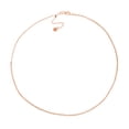 thumbnail image 1 of SZUL Women's 14K Solid Rose Gold Adjustable Beaded Choker, 1 of 5