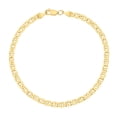 thumbnail image 1 of SZUL Women's 14K Yellow Gold Filled 4.2MM Mariner Link Chain Bracelet with Lobster Clasp, 1 of 5