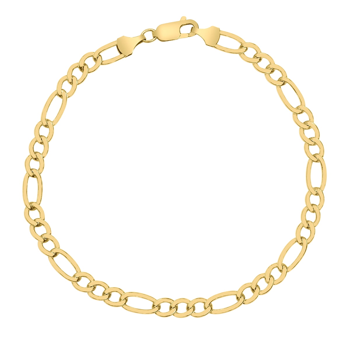 【HYERES LOR】23SS★ Surgical Chain Yellow Bracelet S SZUL Women's 14K Yellow Gold Filled 5.2MM Figaro Bracelet
