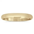thumbnail image 1 of SZUL Women's 2mm Domed Comfort Fit Wedding Band in 10K Yellow Gold, 1 of 4