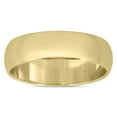 thumbnail image 1 of SZUL Women's 5mm Domed Comfort Fit Wedding Band in 10K Yellow Gold, 1 of 8