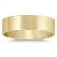 thumbnail image 1 of SZUL Women's 5mm Flat Comfort Fit Wedding Band in 14K Yellow Gold, 1 of 4